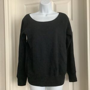 5 Large Bella + Canvas Wide Neck Sweatshirts